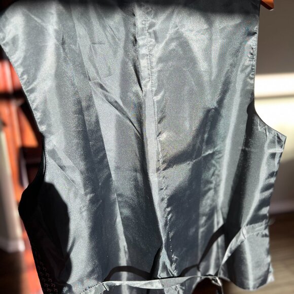 Dapper Christmas Sweater Vest | Novelty Xmas Vest - Picture 4 of 4